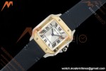 Cartier - Santos De Cartier 27mm YG/SS/LE Silver Dial DRF Quartz