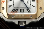 Cartier - Santos De Cartier 27mm YG/SS/LE Silver Dial DRF Quartz