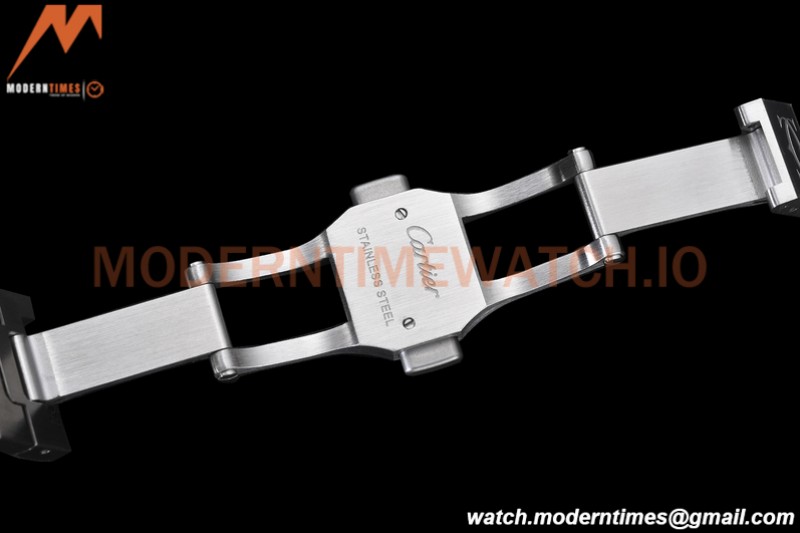 Cartier - Santos De Cartier Ladies Automatic 35mm SS/SS White BVF MY9039