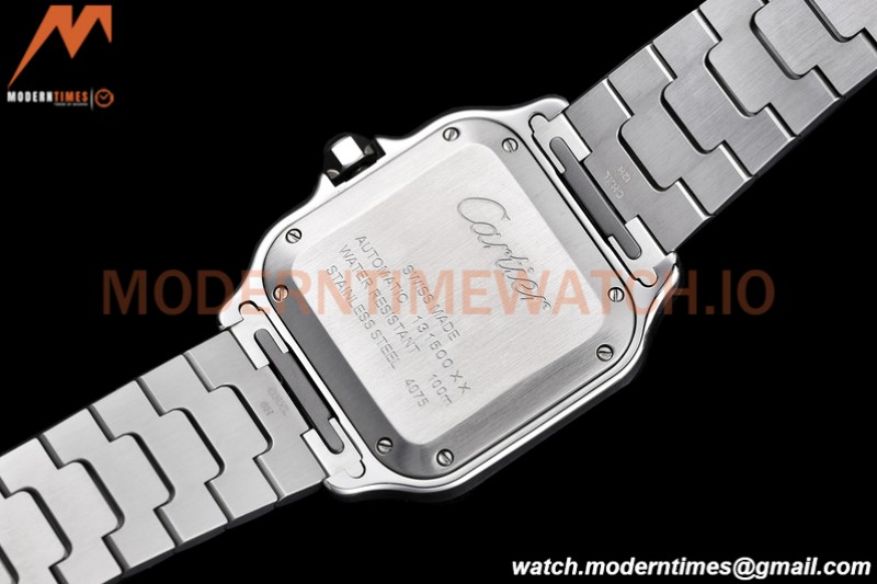 Cartier - Santos De Cartier Ladies Automatic 35mm SS/SS White BVF MY9039