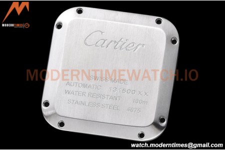 Cartier - Santos De Cartier Ladies Automatic 35mm SS/SS White BVF MY9039