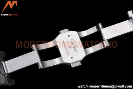 Cartier - Santos De Cartier Mens Automatic 40mm SS/SS White BVF MY9019