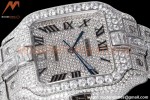 Cartier - Santos De Cartier Mens Automatic 40mm Diamond SS/SS Dia/Rmn TWF A2824
