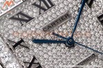 Cartier - Santos De Cartier Mens Automatic 40mm Diamond SS/SS Dia/Rmn TWF A2824