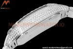 Cartier - Santos De Cartier Mens Automatic 40mm Diamond SS/SS Dia/Rmn TWF A2824