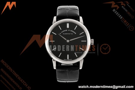 A. Lange & Söhne - Saxonia Thin Automatic 39mm  SS/LE Black F8F V3 A2892 | A. Lange & Söhne - Saxonia Thin 자동 39mm SS/LE 검은색 F8F V3 A2892