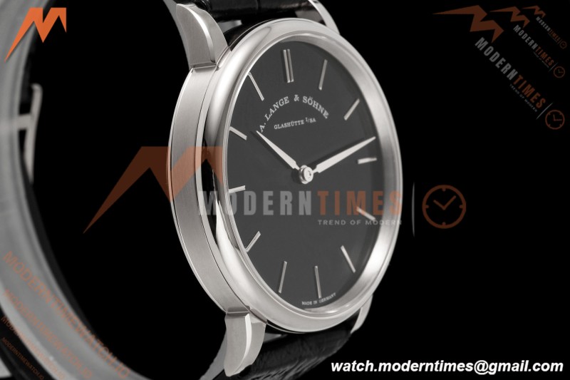 A. Lange & Söhne - Saxonia Thin Automatic 39mm  SS/LE Black F8F V3 A2892