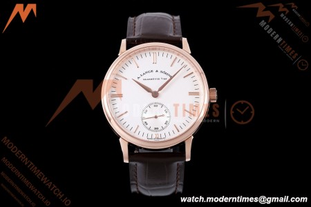 A. Lange & Söhne - Saxonia Thin Automatic 38.5mm RG/LE White F8F A2824 | A. 랑게 & 뇌네 - 색소니아 씬 오토매틱 38.5mm RG/LE 화이트 F8F A2824