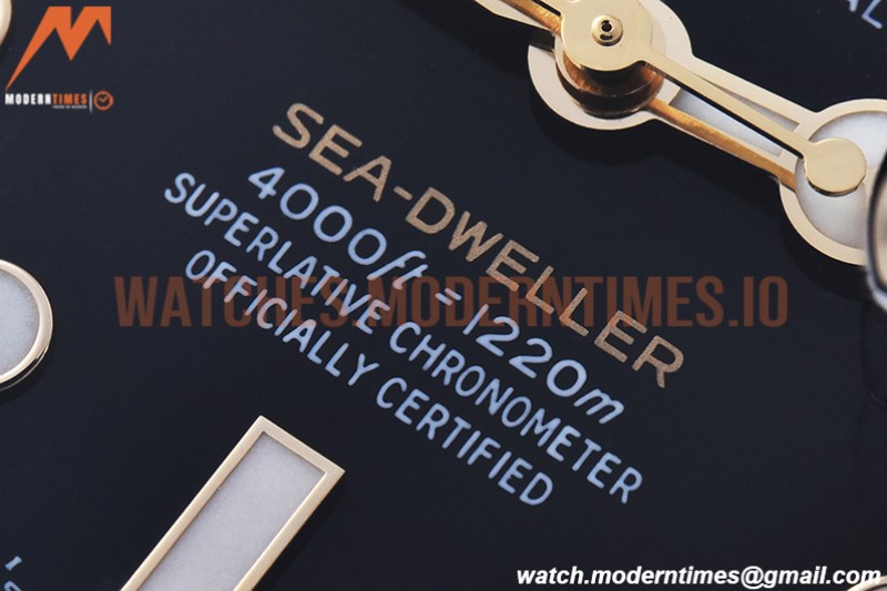 Rolex - Sea Dweller 126603 Wrp YG/SS Black KF VR3235