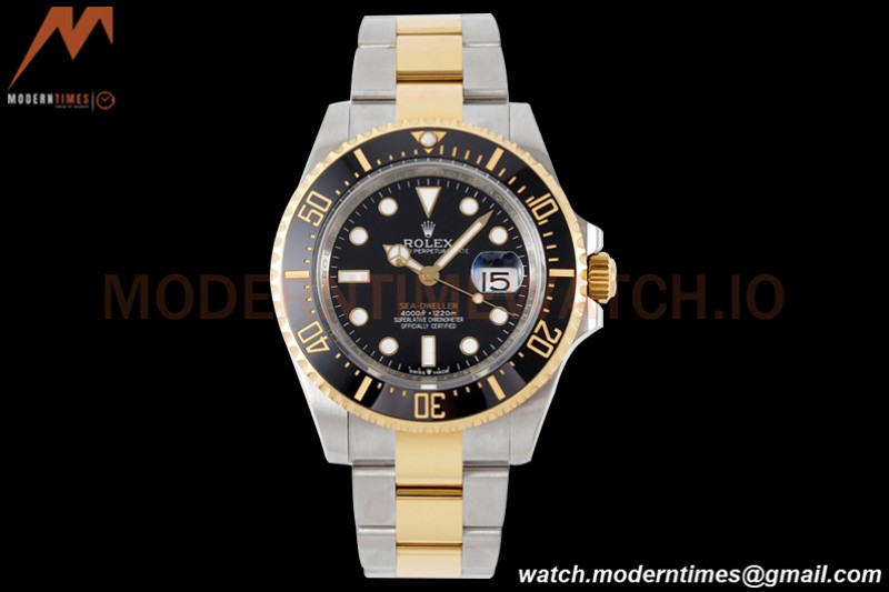 Rolex - Sea Dweller 126603 Oys YG/SS Black V9F VR3235