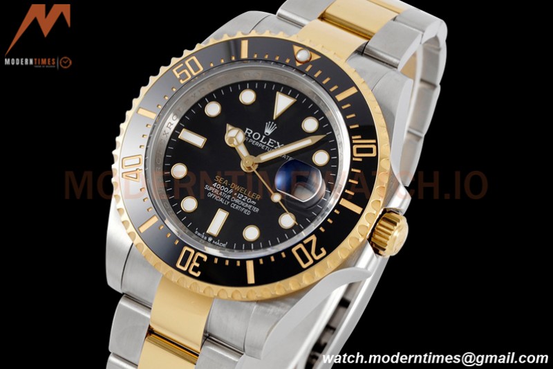 Rolex - Sea Dweller 126603 Oys YG/SS Black V9F VR3235