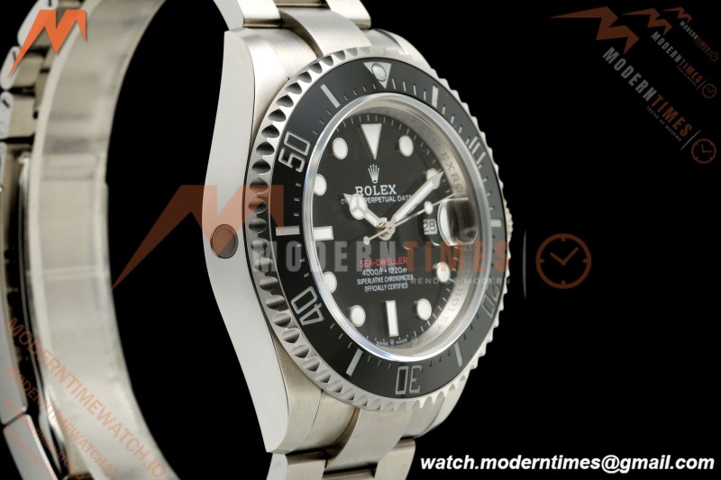 Rolex - Sea-Dweller 126600 43mm 904L Oys SS/SS Black QF VR3235