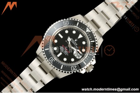 Rolex - Sea-Dweller 126600 43mm 904L Oys SS/SS Black QF VR3235