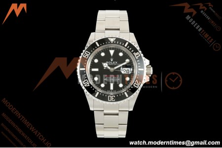 Rolex - Sea-Dweller 126600 43mm 904L Oys SS/SS Black VF DD3235