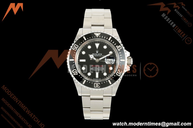 Rolex - Sea-Dweller 126600 43mm 904L Oys SS/SS Black VF DD3235