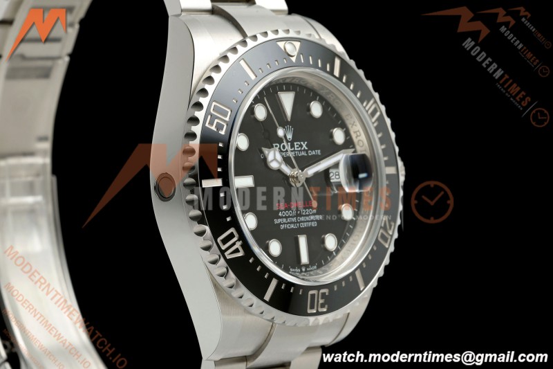Rolex - Sea-Dweller 126600 43mm 904L Oys SS/SS Black VF DD3235
