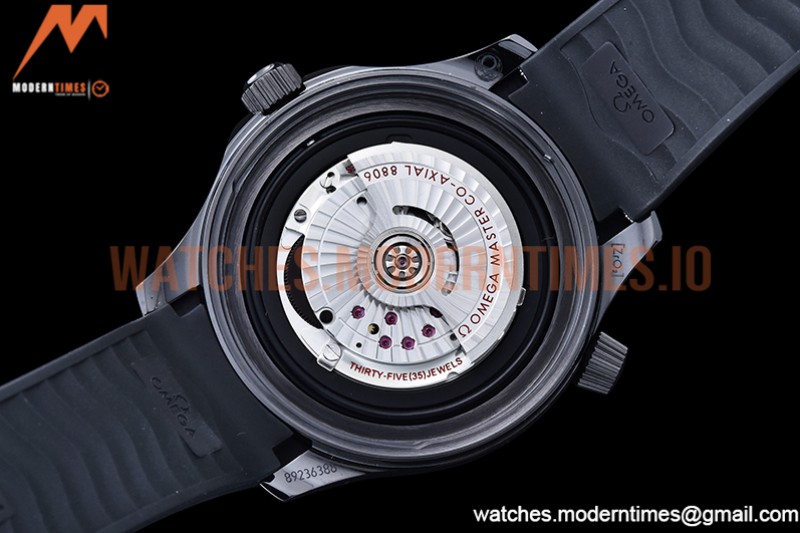 Omega - Seamaster 300m 43.5mm CER/RU All Black VSF Asia 8806