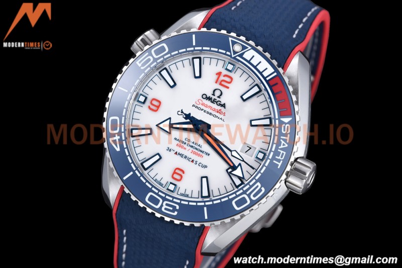 Omega - Seamaster 600m 43.5mm 36Th Americas Cup SS/RU White VSF A8900