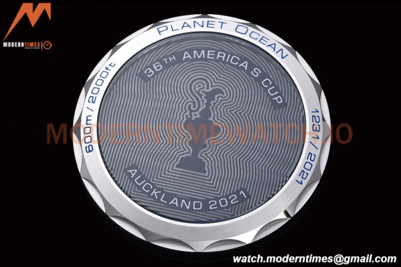 Omega - Seamaster 600m 43.5mm 36Th Americas Cup SS/RU White VSF A8900