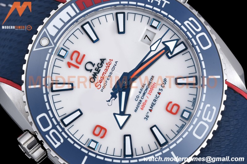 Omega - Seamaster 600m 43.5mm 36Th Americas Cup SS/RU White VSF A8900