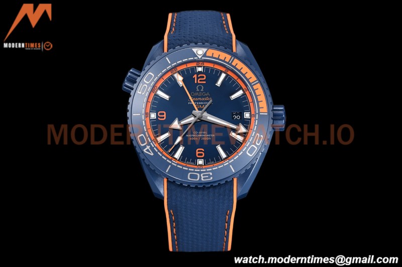 Omega - Seamaster Planet Ocean 600m 45.5mm Big Blue GMT CER/NY VSF A8906