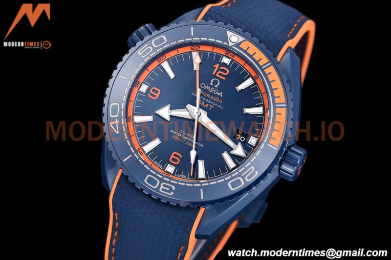 Omega - Seamaster Planet Ocean 600m 45.5mm Big Blue GMT CER/NY VSF A8906