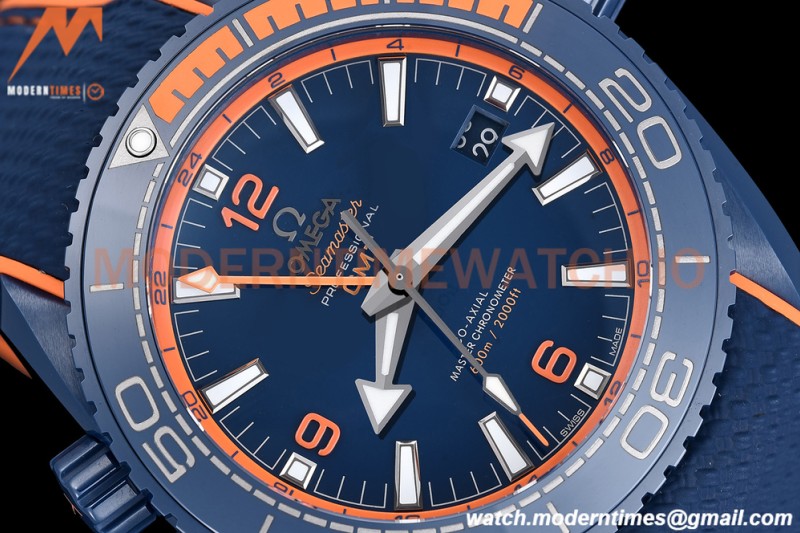 Omega - Seamaster Planet Ocean 600m 45.5mm Big Blue GMT CER/NY VSF A8906