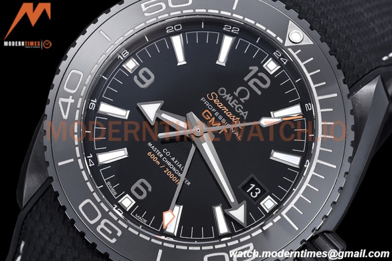 Omega - Seamaster Planet Ocean 600M 45.5mm Deep Black CER/NY Black VSF A8906