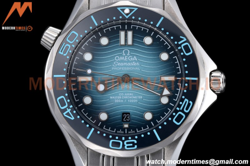 Omega - Seamaster Diver 300m 42mm SS/SS Gradient Blue GDF MY8215