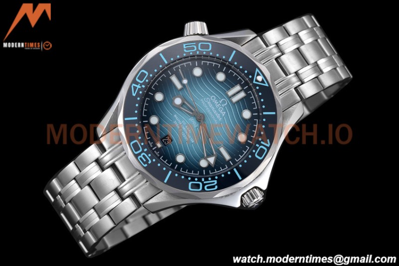 Omega - Seamaster Diver 300m 42mm SS/SS Gradient Blue GDF MY8215