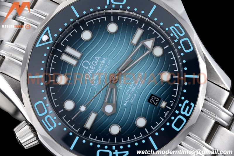 Omega - Seamaster Diver 300m 42mm SS/SS Gradient Blue GDF MY8215