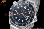 Omega - Seamaster Diver 300M 42mm James Bond 60th Anniv. SS/SS Blue BLSF A8806