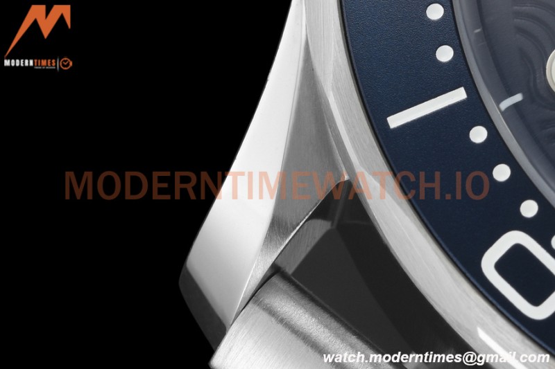 Omega - Seamaster Diver 300M 42mm James Bond 60th Anniv. SS/SS Blue BLSF A8806