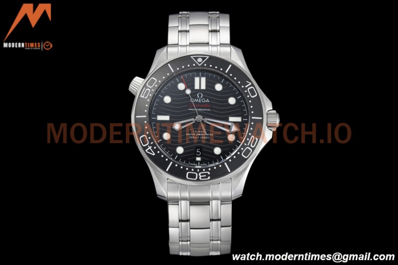 Omega - Seamaster Diver 300m 42mm SS/SS Black T+F A8800