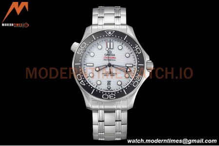 Omega - Seamaster Diver 300m 42mm SS/SS White T+F A8800