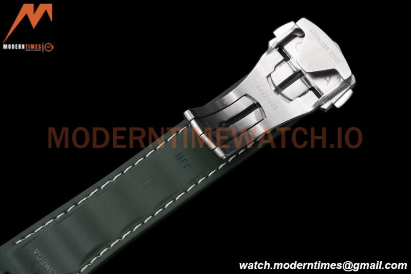 Omega - Seamaster Aqua Terra 150m 43mm Worldtimer SS/RU Green VSF A8938