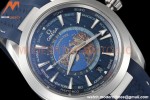 Omega - Seamaster Aqua Terra 150m 43mm Worldtimer SS/RU Blue VSF A8938