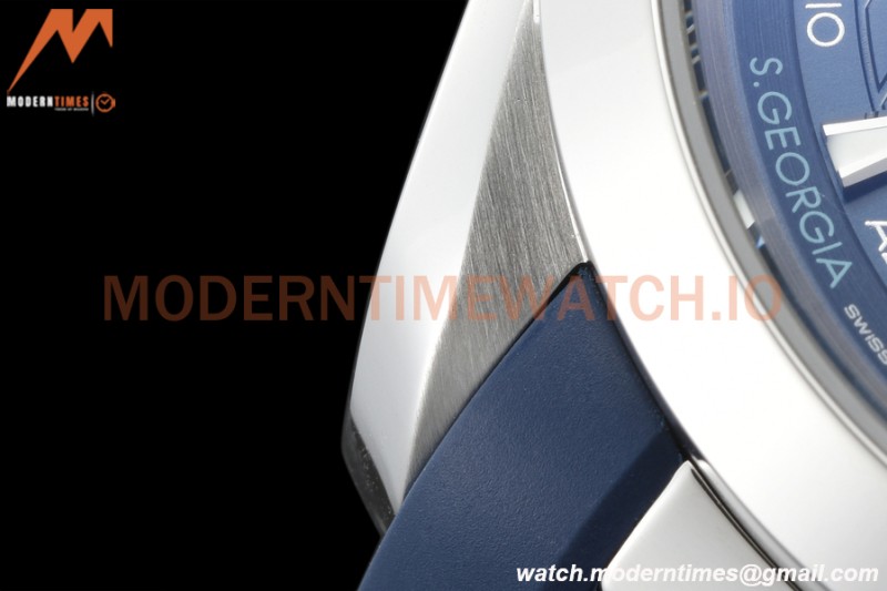 Omega - Seamaster Aqua Terra 150m 43mm Worldtimer SS/RU Blue VSF A8938