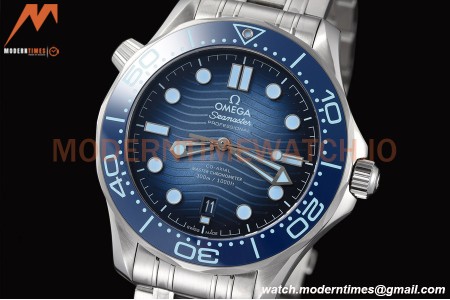 Omega - Seamaster Diver 300m 42mm SS/SS Gradient Blue VSF A8800