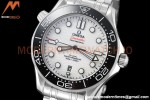 Omega - Seamaster Diver 300m 42mm Black SS/SS White Dial VSF A8800