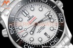 Omega - Seamaster Diver 300m 42mm Black SS/SS White Dial VSF A8800