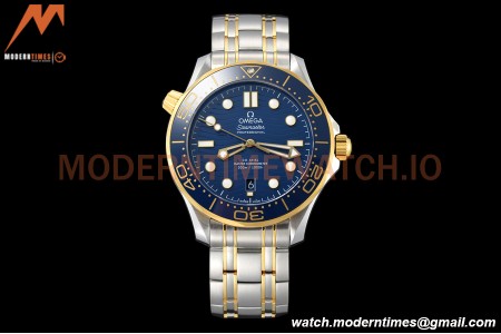 Omega - Seamaster Diver 300m 42mm YG/SS Blue VSF A8800