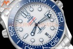 Omega - Seamaster Diver 300m 42mm Blue SS/SS White Dial VSF A8800