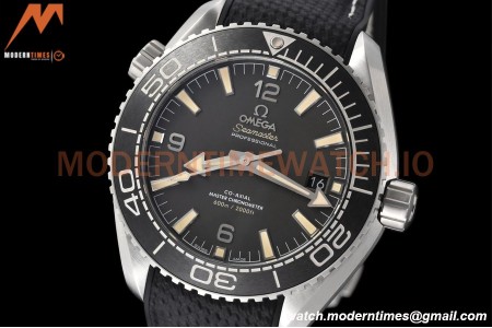 Omega - Seamaster Planet Ocean 600m 43.5mm SS/RU Blk/Cer Grey VSF A8900