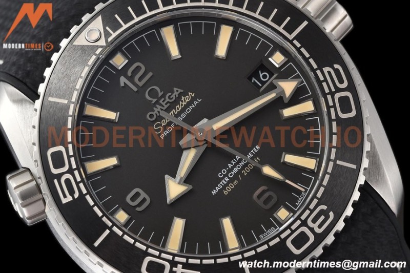Omega - Seamaster Planet Ocean 600m 43.5mm SS/RU Blk/Cer Grey VSF A8900