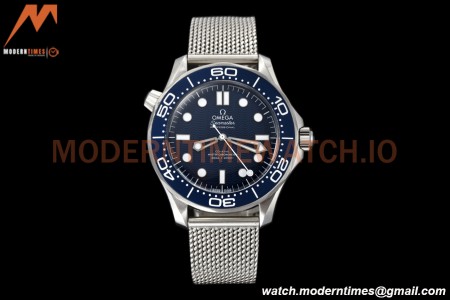 Omega - Seamaster Diver 300M 42mm James Bond 60th Anniv. SS/SS Blue VSF A8806