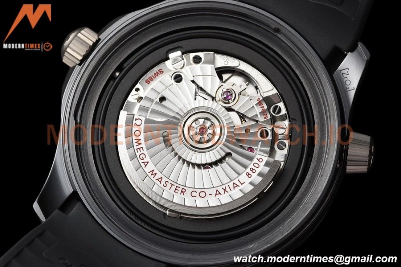 Omega - Seamaster Diver 300m 43.5mm SS/RU Blk/Cer Black VSF A8806