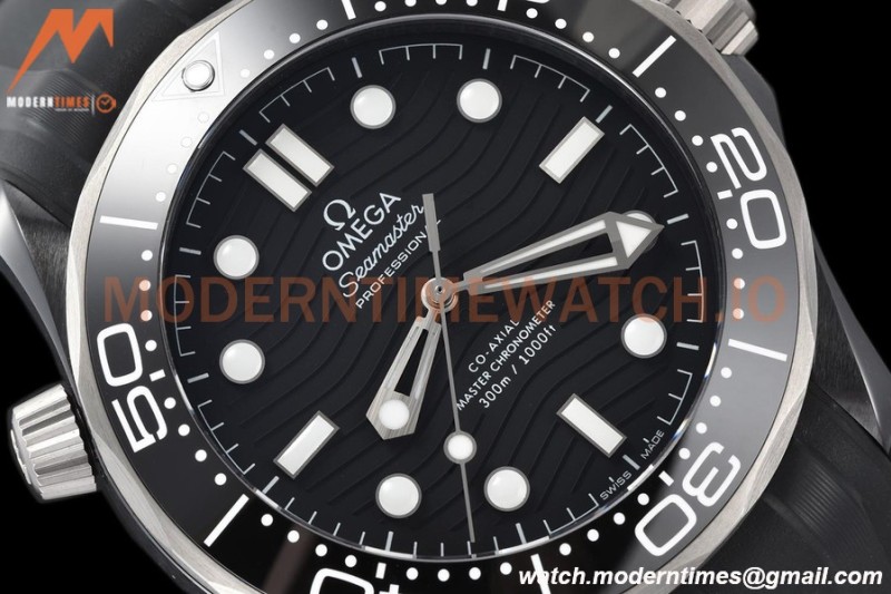 Omega - Seamaster Diver 300m 43.5mm SS/RU Blk/Cer Black VSF A8806