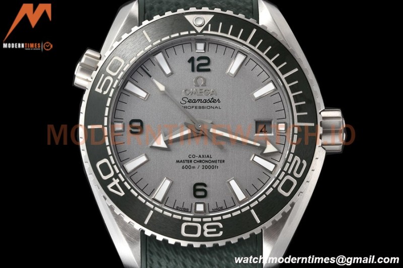 Omega - Seamaster Planet Ocean 600m 43.5mm SS/RU Grn/Cer Silver VSF A8900