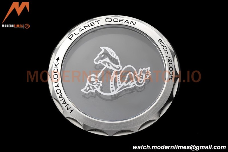 Omega - Seamaster Planet Ocean 600m 43.5mm SS/RU Grn/Cer Silver VSF A8900